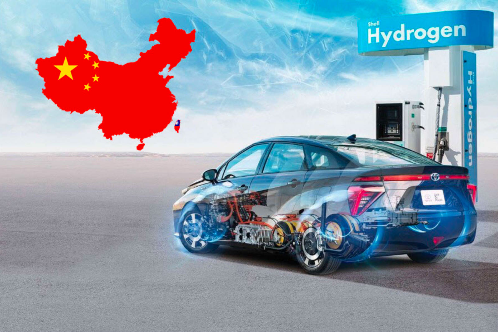 In Cina il 40% delle stazioni di idrogeno al mondo
